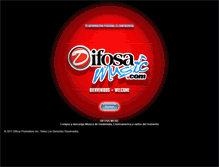 Tablet Screenshot of difosamusic.net